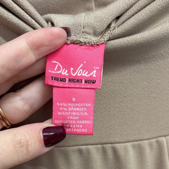 Y2K Tan/Khaki Wide Leg‎ Gaucho Pants Size Small Oversized - Picture 2 of 4